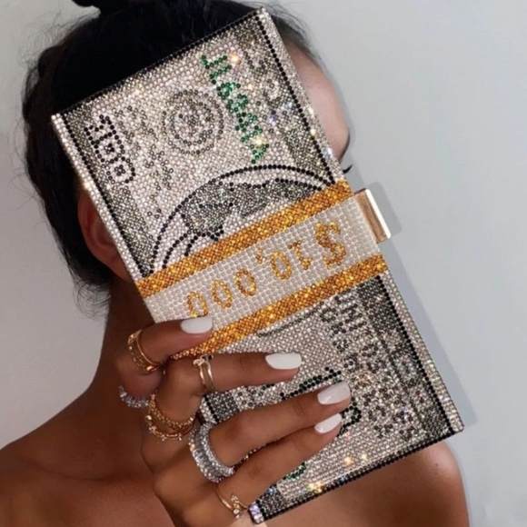 Money Clutch Gray - Picture 7 of 8